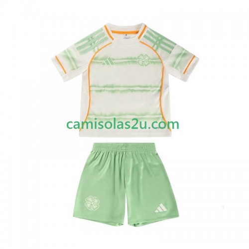 Camisolas de futebol Celtic FC Criança Equipamento 3ª 2025/26 Manga Curta Camisolas de futebol Celtic FC Criança Equipamento 3ª 2025/26 Manga Curta